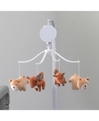 Animal Alphabet Bear/Fox Musical Baby Crib Mobile Soother Toy