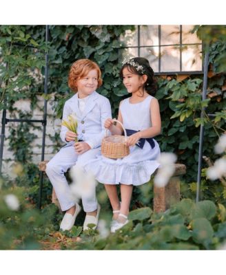 Baby Boys Seersucker Suit Pant