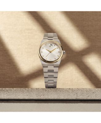 Women's Bold Quest Swiss Quartz Two Tone Stainless Steel Watch, 28mm