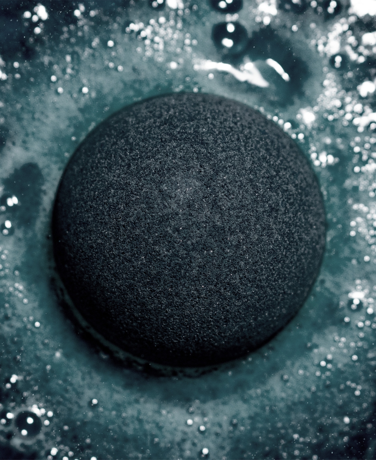 Da Bomb Lump Of Coal Fragrant Bath Fizzer, 6.5 Oz. In Transparent