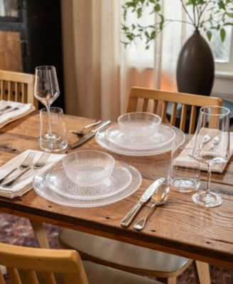 Fortessa Jupiter Collection In Transparent