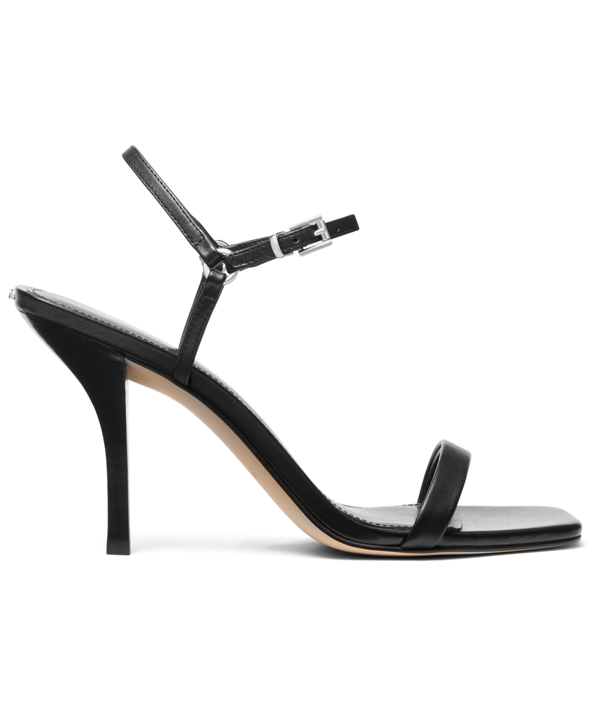 Michael Kors Michael  Women's Selina Square Toe Sandals In Black