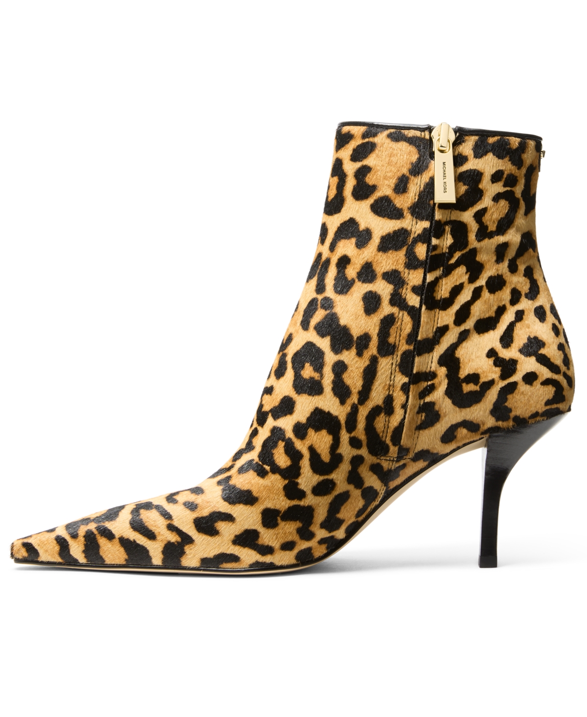 Michael Kors Michael  Women's Selina Pointed Toe Booties In Animal Print