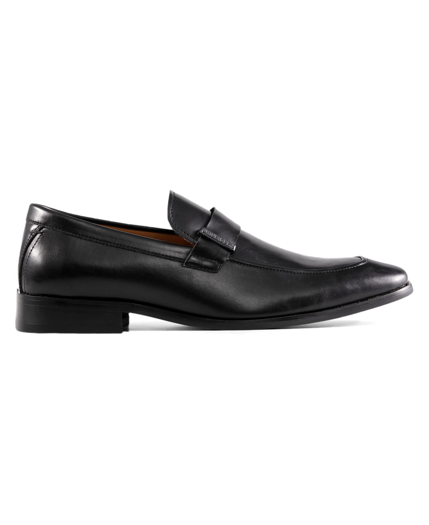 Мужские туфли Tommy Hilfiger Shovan Tapered Dress Loafers, цвет: Чёрный — фото 2