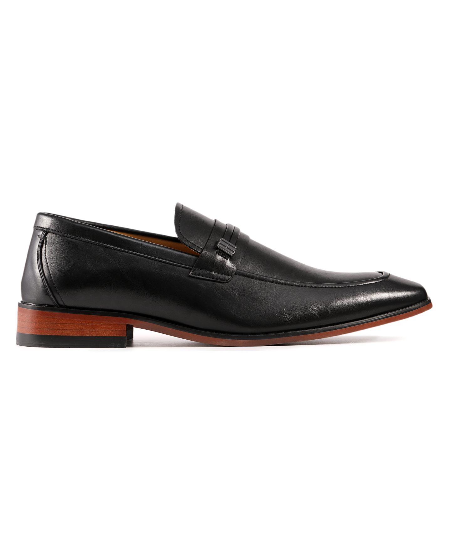 Мужские туфли Tommy Hilfiger Sachie Tapered Dress Loafers, цвет: Чёрный — фото 2