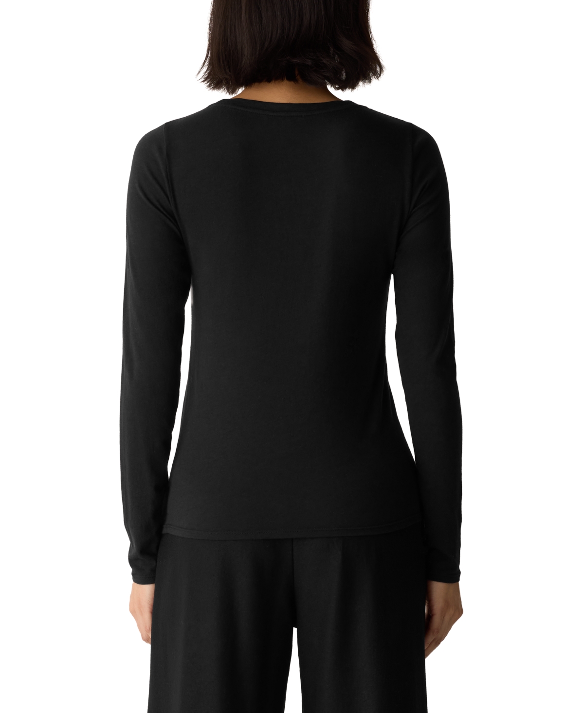 Eileen Fisher Women's Round Neck T-Shirt