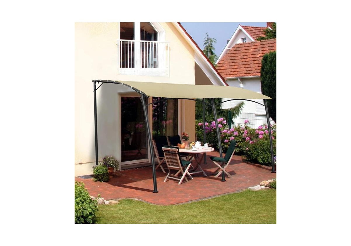Aecojoy 13'x10' Wall Mounted Peogola, Uv Block Patio Awning Sunshade Canopy for Patio