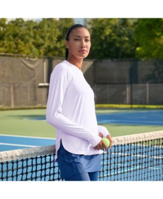 Women's UPF 50+ Sun Protective Relaxed Scallop Top