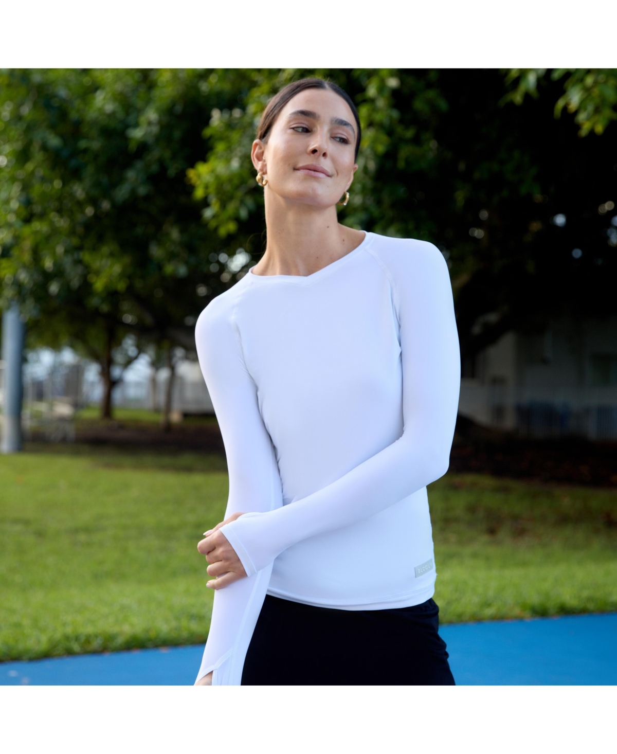 BloqUV Women's Upf 50+ Sun Protective Active V-Neck