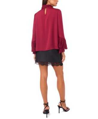 Women's Ruffle Long Sleeve Top