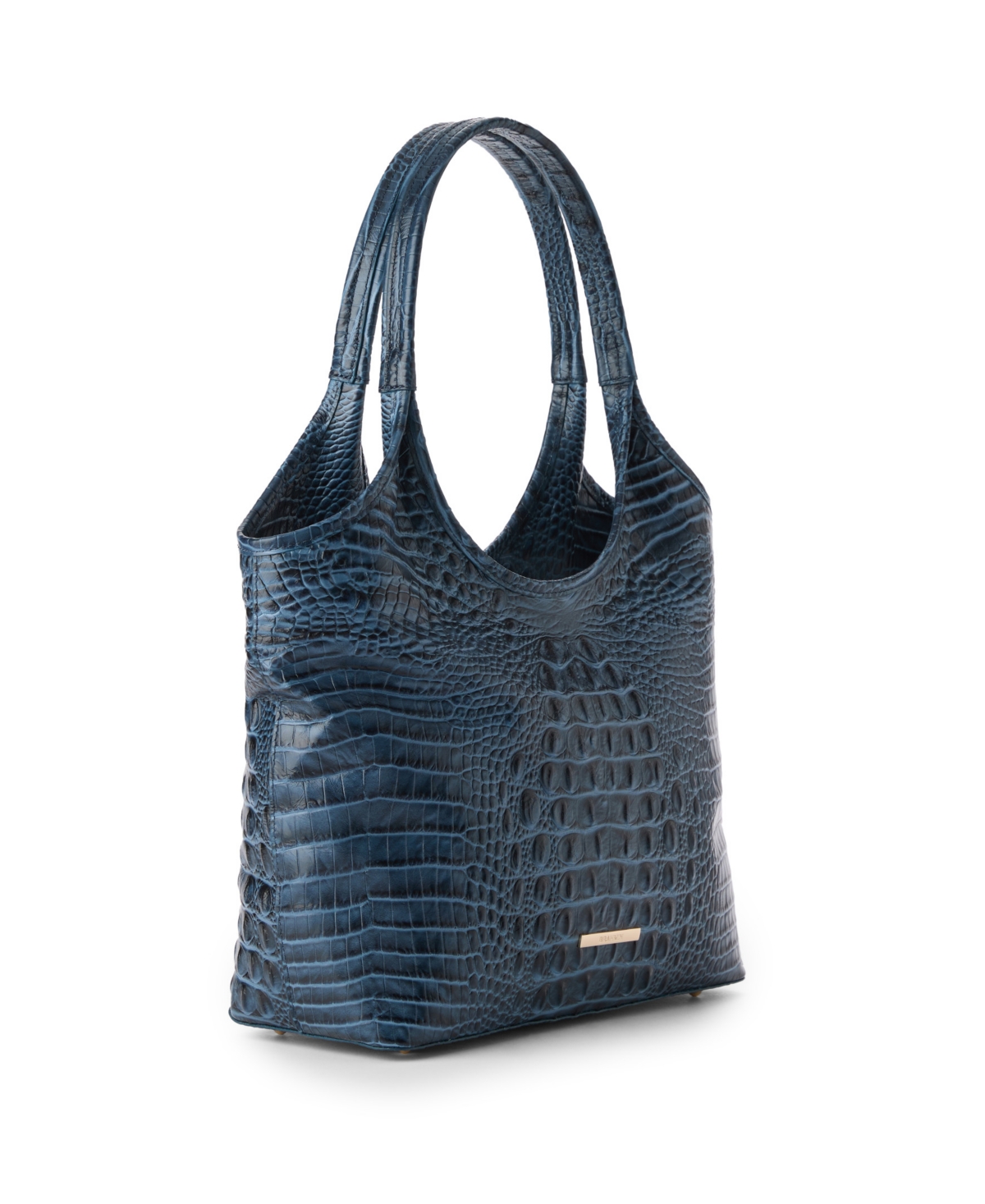 Brahmin Melora Alden Road Large Tote Bag In Blue
