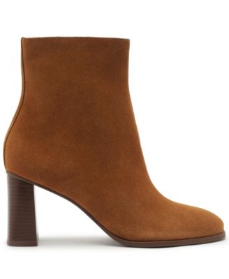 Women's Regina Wood Block Heel Booties