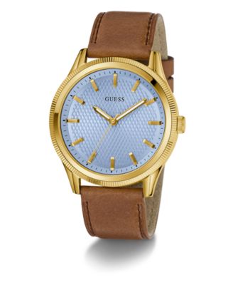 Men's Gold-Tone Analog Watch, 44mm