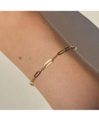 Paperclip Link Bracelet
