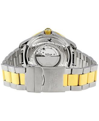 Men's 7037 Signature  Automatic 3 Hand Black Dial Watch