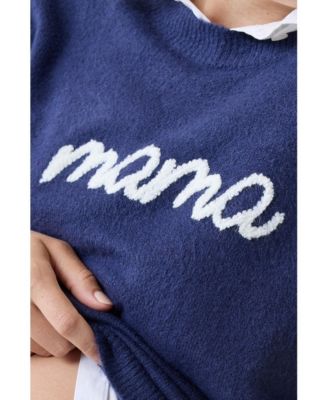 Maternity Ingrid + Isabel Mama Postpartum Sweater