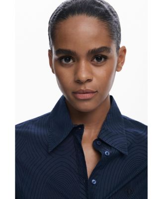 Women's Textured plain shirt