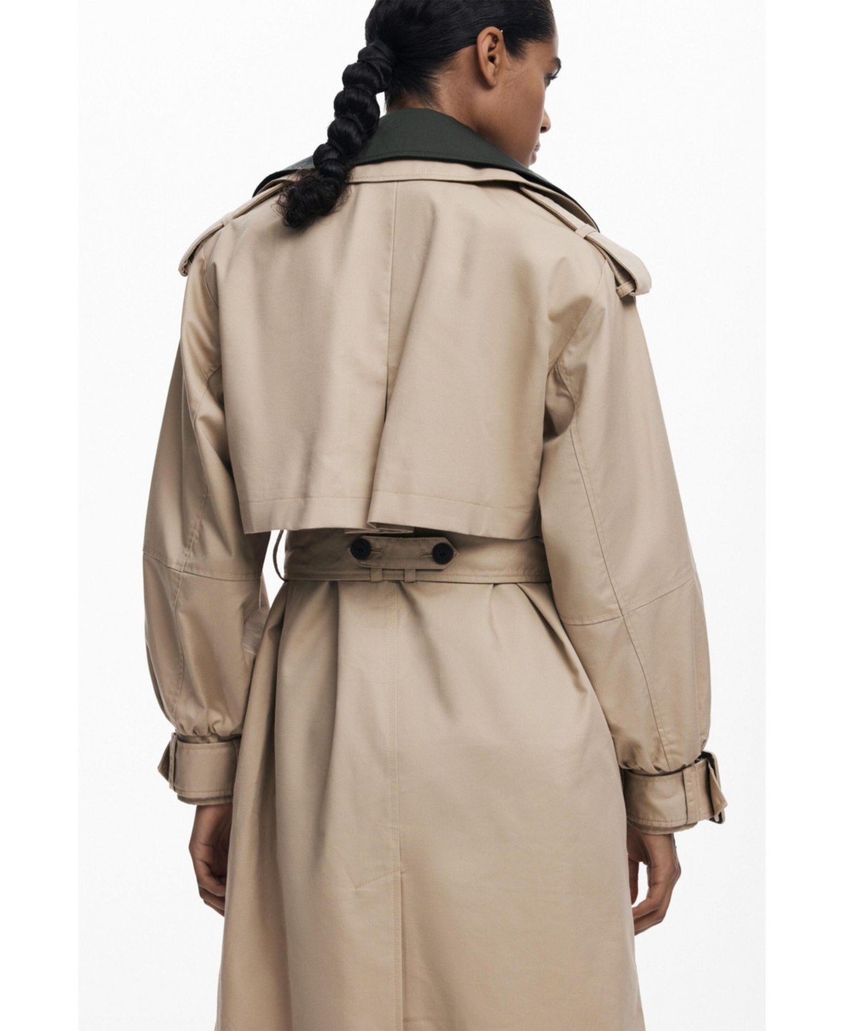 Desigual Women's Double-lapel trench coat