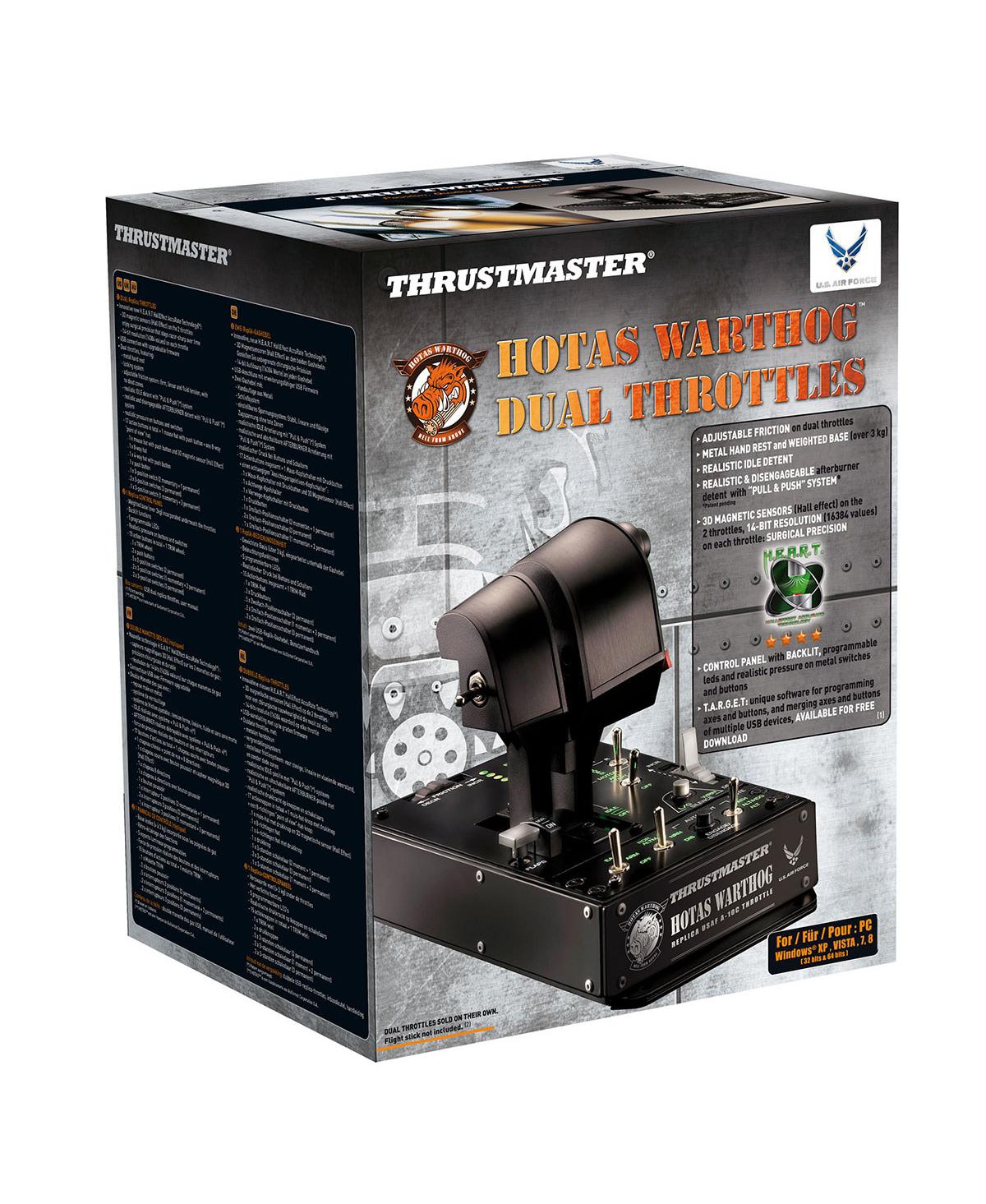 Thrustmaster Hotas Warthog Dual Throttle, Black