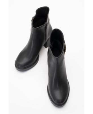 Rashe Block Heel Zip Boot (Women)