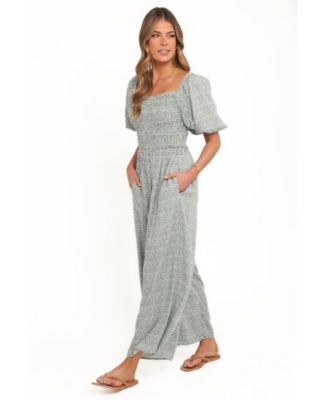 Women's Bethany Jumpsuit - Green