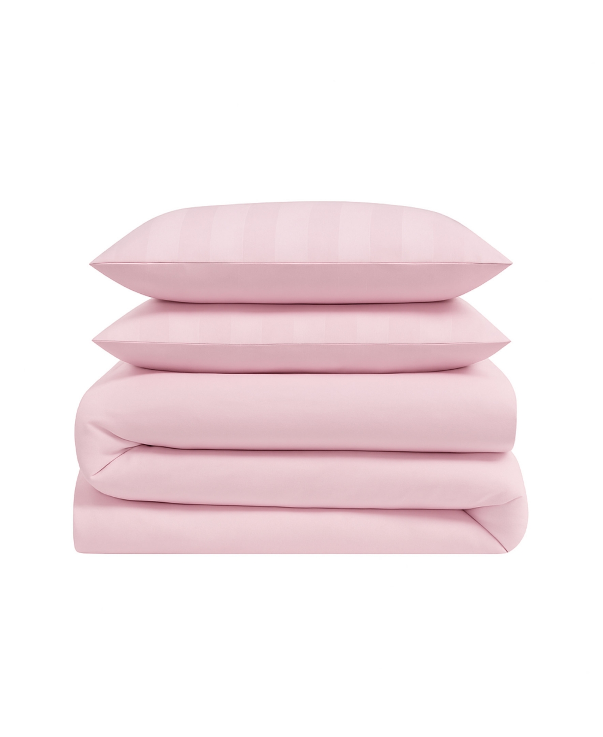 Juicy Couture Jenny Velour Striped Jacquard 3-pc. Comforter Set, Full/queen In Pink