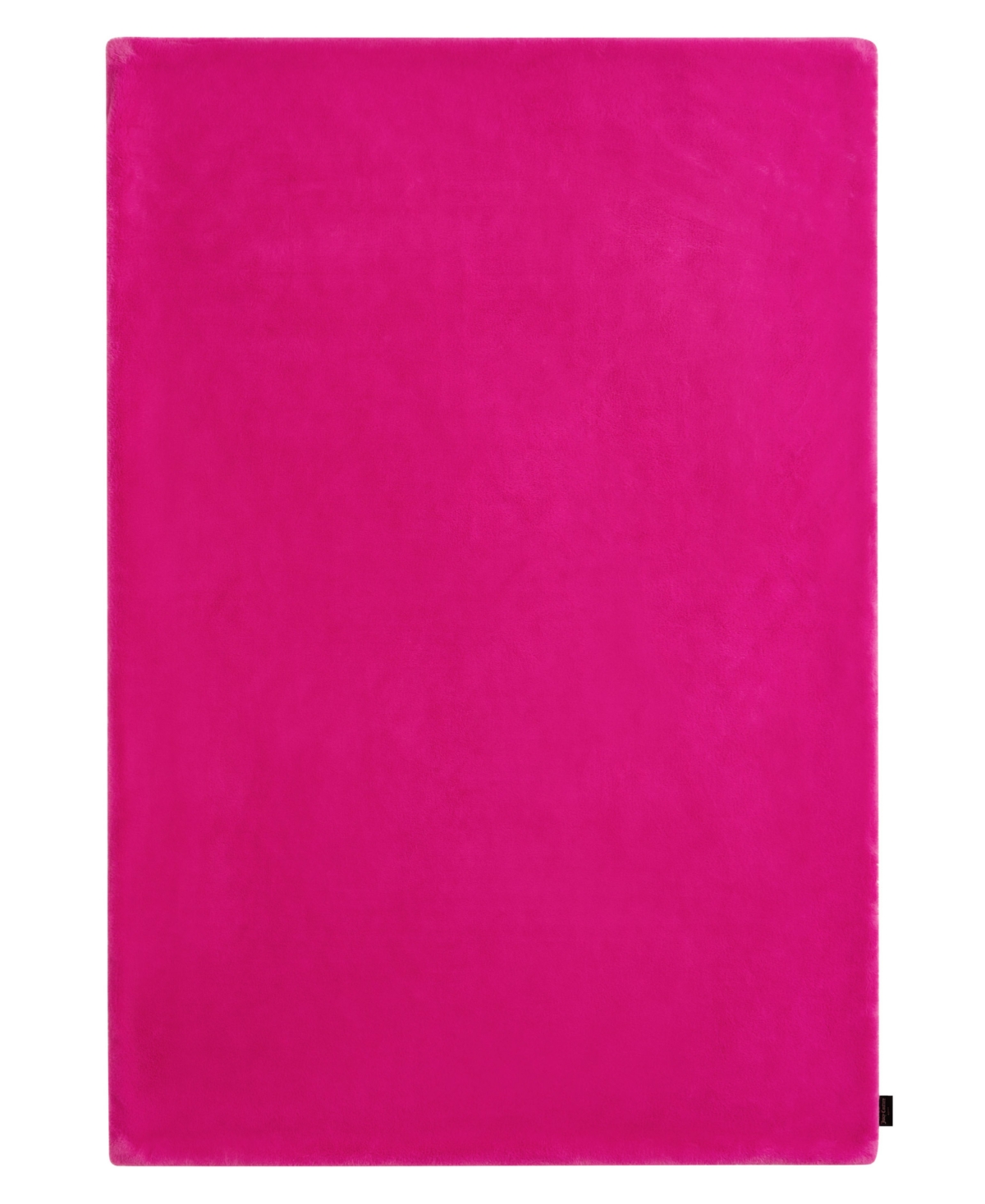 Juicy Couture Rabbit Mink Faux Fur Throw Blanket, 50" X 70" In Pink