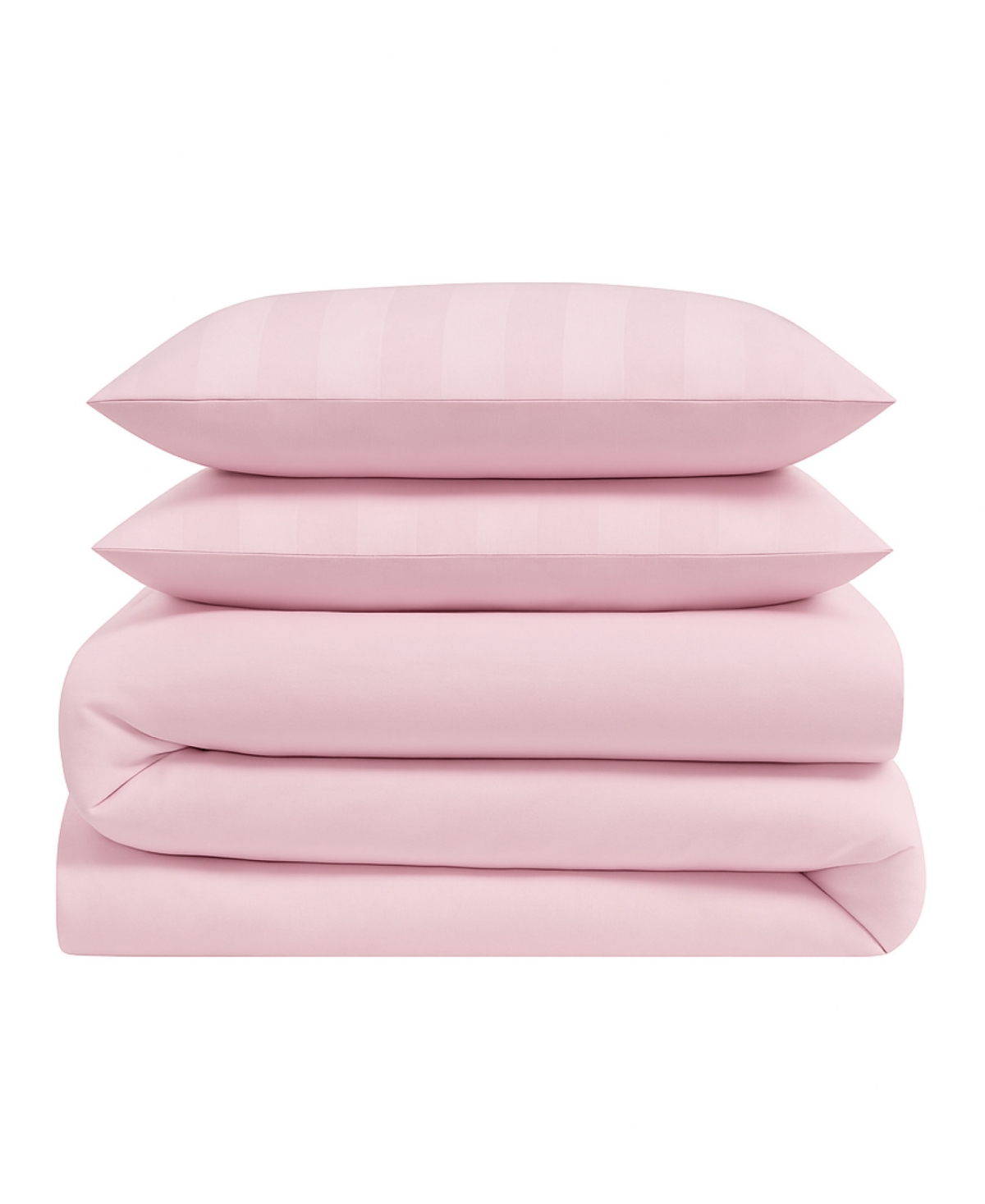 Juicy Couture Jenny Velour Striped Jacquard 3-pc. Comforter Set, King In Pink