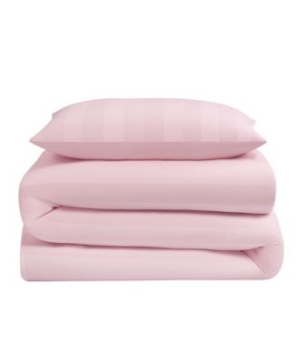  Jenny Velour Striped Jacquard 2-Pc. Comforter Set, Twin/Twin XL