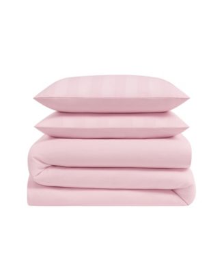  Jenny Velour Striped Jacquard 3-Pc. Duvet Cover Set, King