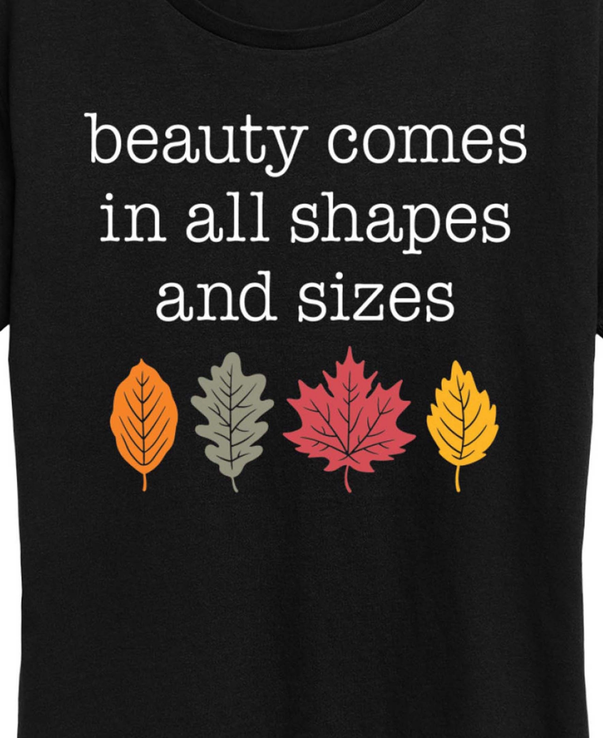 Hybrid Apparel Plus SizeLeaves Beauty Women's Short Sleeve Graphic T-shirts