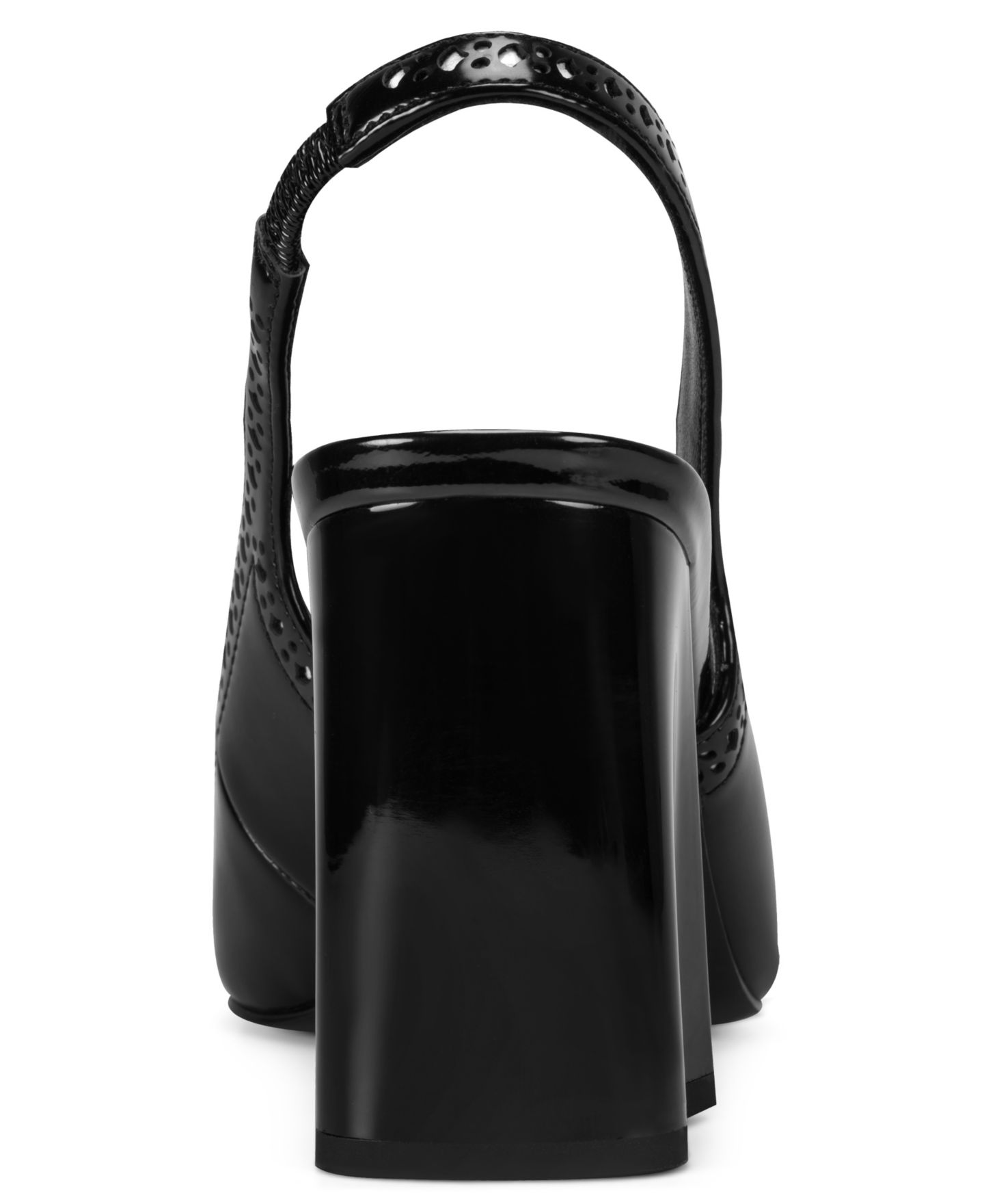 Женские туфли KARL LAGERFELD PARIS Siofra Square Toe Heels, цвет: Угольный — фото 3