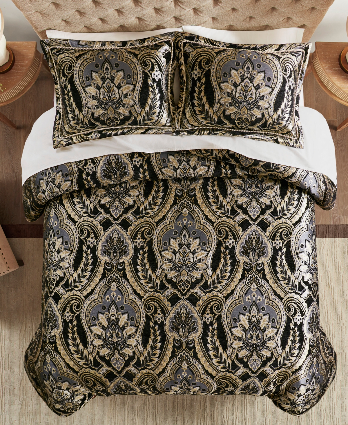 Croscill Julius 4-Pc. Jacquard Comforter Set