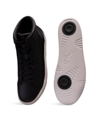 Women's Black High-top Sneaker