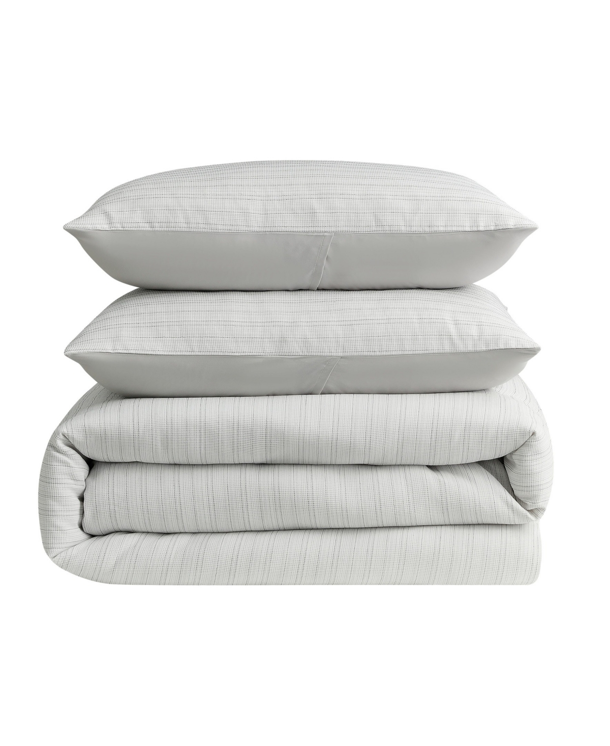 Kenneth Cole New York Embossed Waffle 4-pc. Comforter Set, Twin In White