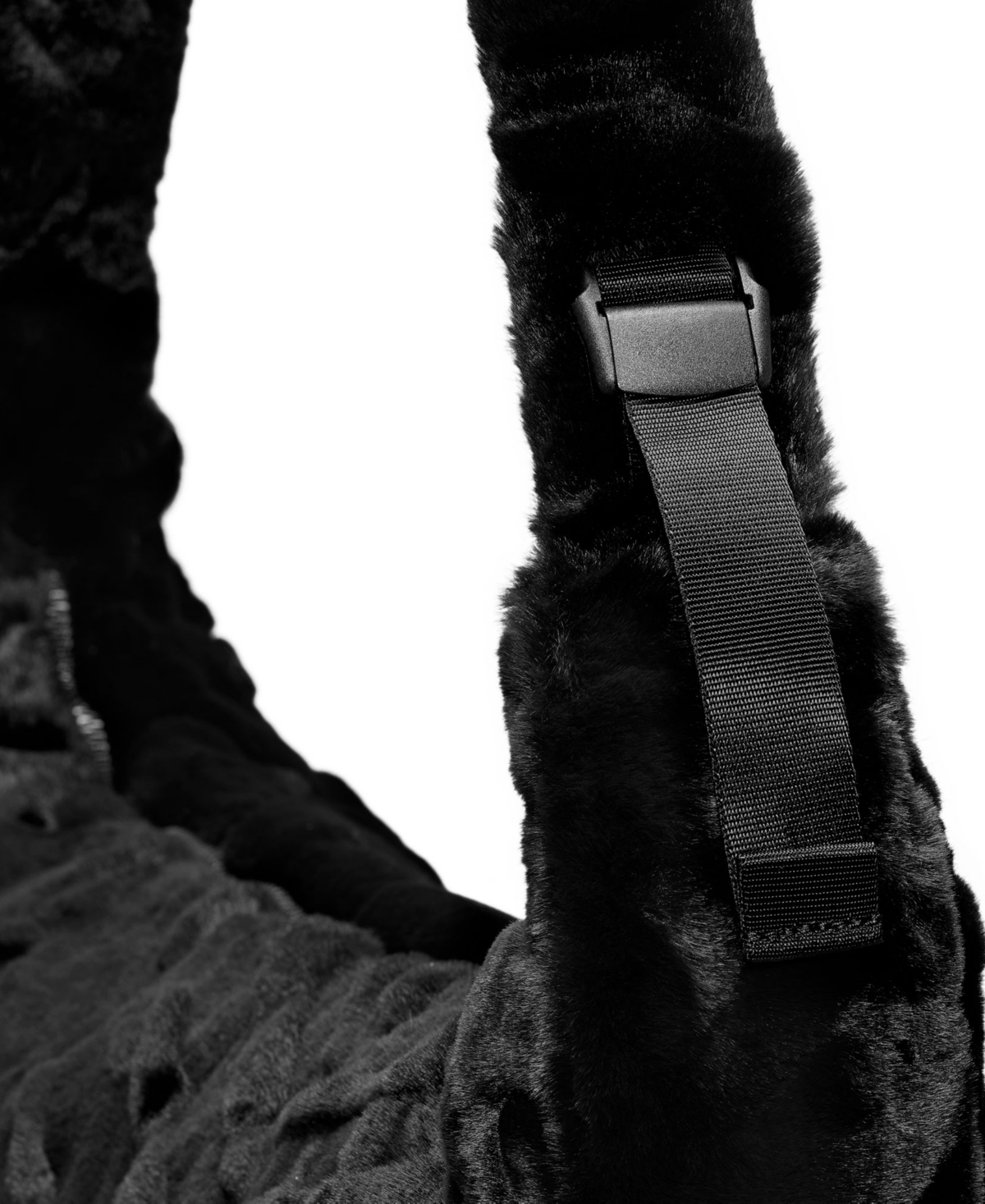Nike Men's Sportswear Faux Fur Slouchy Bag