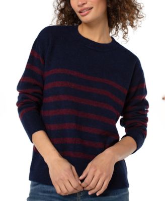 Petite Long Sleeve Crew Neck Sweater