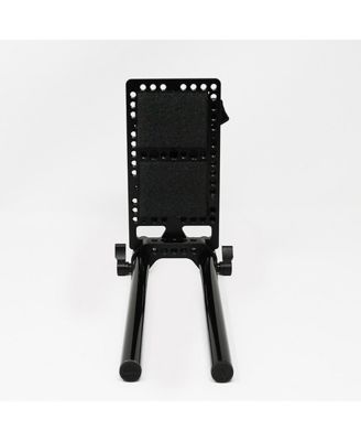 15mm Rail Mount Cheese Plate with 3-Stud Battery Plate and 18" LEMO Power Cable for Canon C200/C300 Mark II