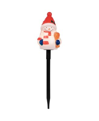 16" Jolly Snowmen Christmas Pathway Markers, Set of 4