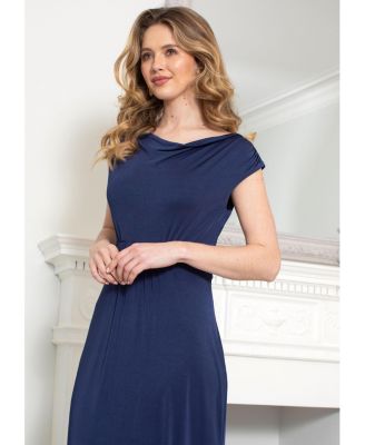 Women's Cruise Cowl Neck Maxi Dress