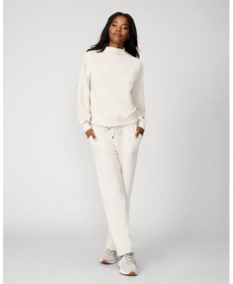 Women's Mockneck Modal Top & Wide Leg Pant