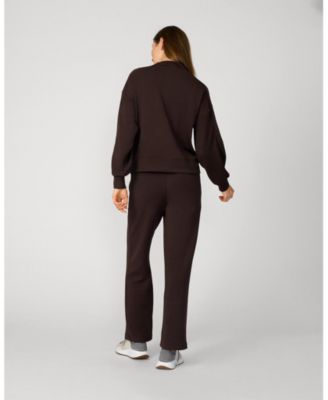 Women's Mockneck Modal Top & Wide Leg Pant