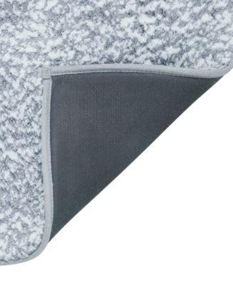 Heathered Memory Foam Bath Rug, 20" x 32"
