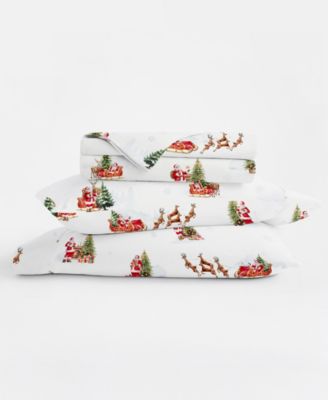 Holiday Pattern 4-Pc. Sheet Set, Full