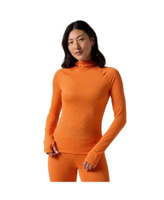 Women's Backcountry Pines Microgrid Ultra-Lt Baselayer Balaclava Top Lightweight Long Underwear Tops