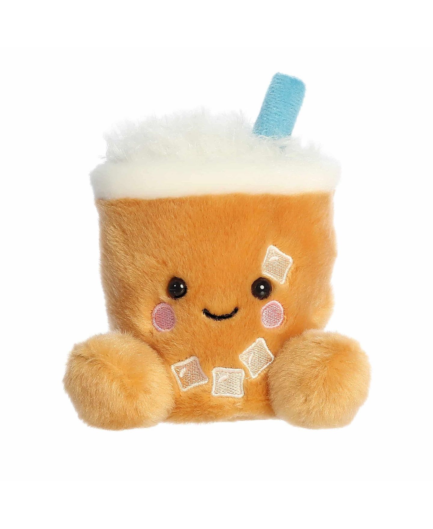 Детская мягкая игрушка Aurora Mini Ashley Iced Coffee Palm Pals 5" Plush, цвет: Коричневый — фото 1