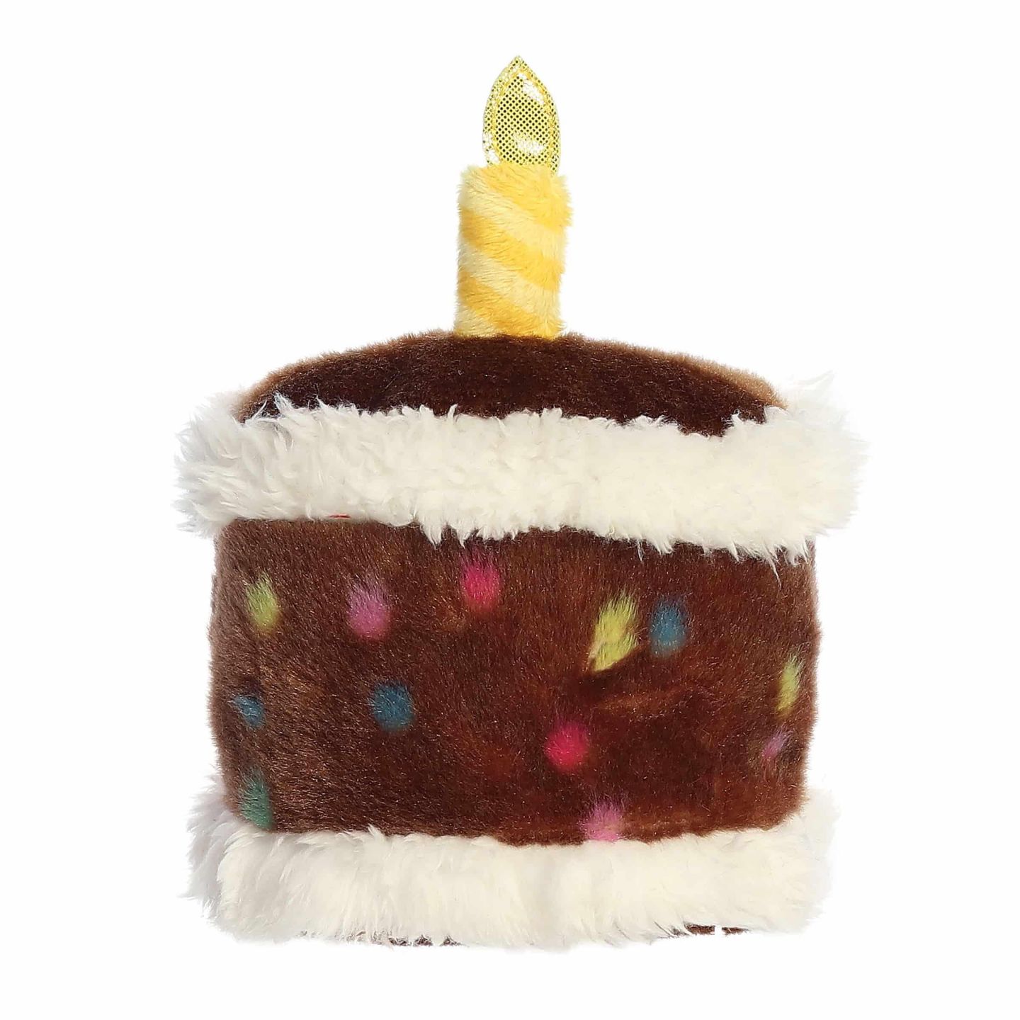 Детская мягкая игрушка Aurora Palm Pals Choco B'day Cake Mini Plush, цвет: Коричневый — фото 6