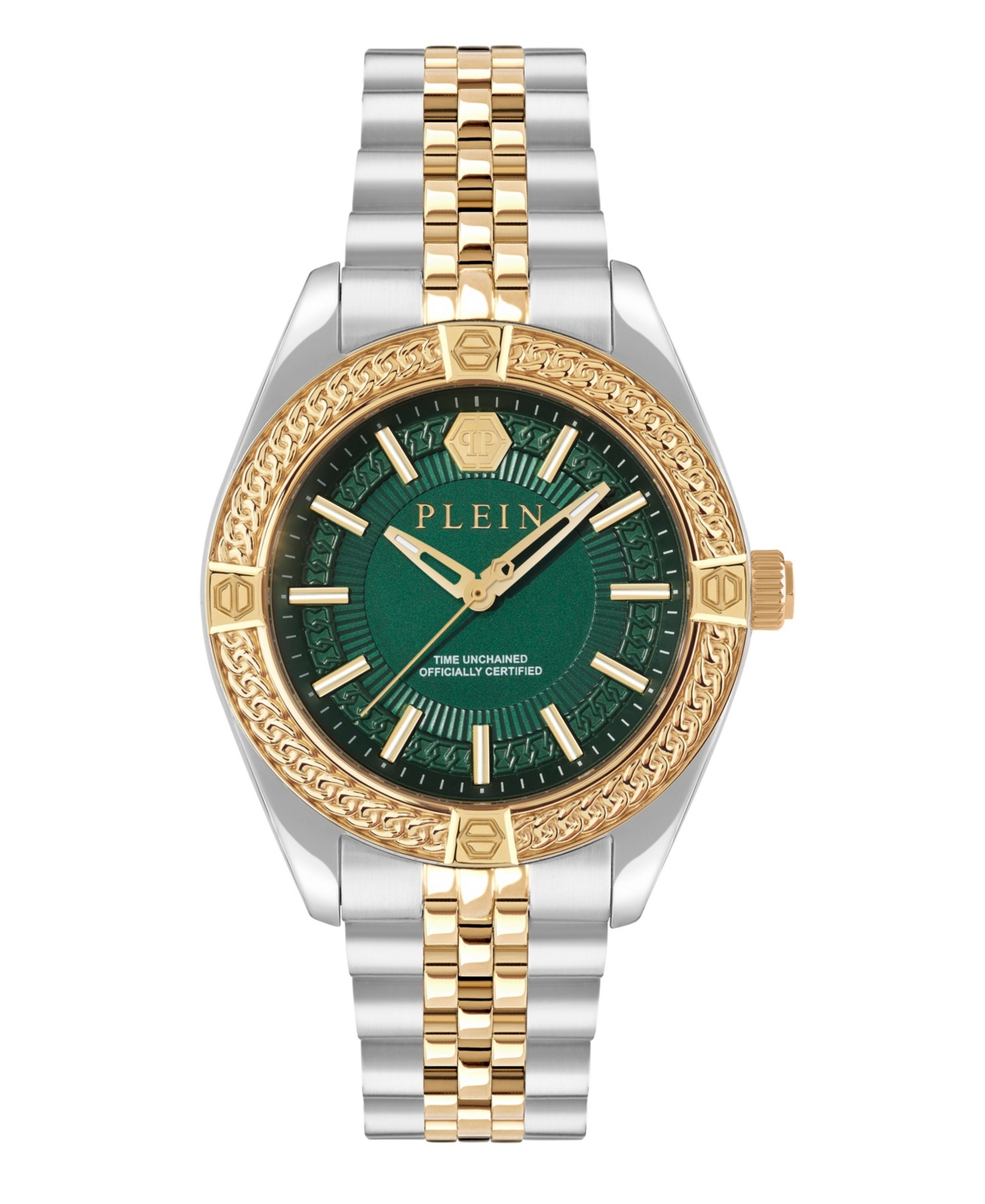 Philipp Plein Men's Two Tone Stainless Steel Watch, 43mm In Multi