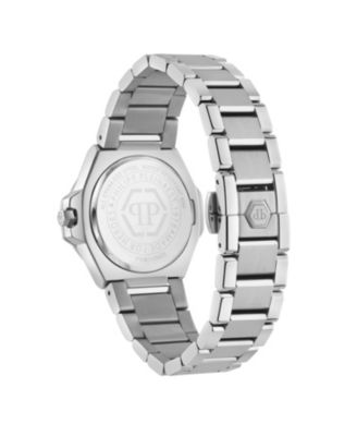 Women's Silver Stainless Steel Watch, 33mm