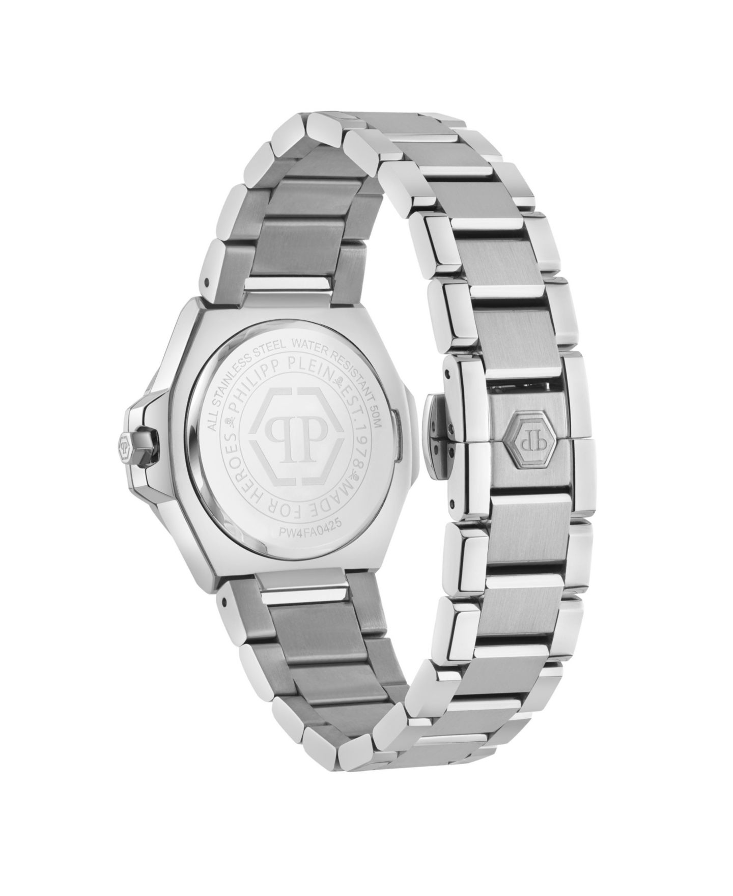Женские часы Philipp Plein Silver Stainless Steel, 33mm — фото 3
